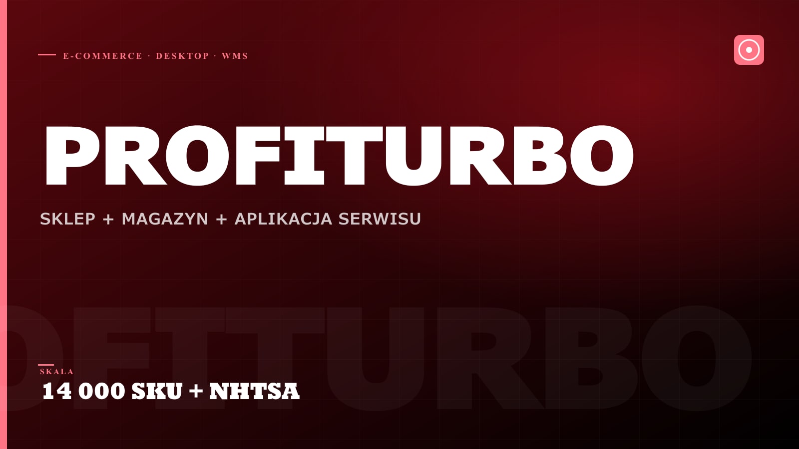 Profiturbo — sklep, magazyn i aplikacja serwisu turbo